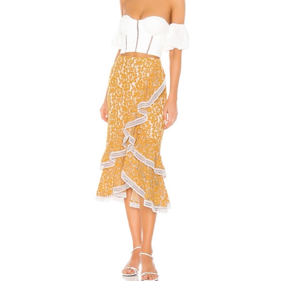 Revolve X by NBD Nazi Midi Skirt (NWOT) - Picture 4 of 5